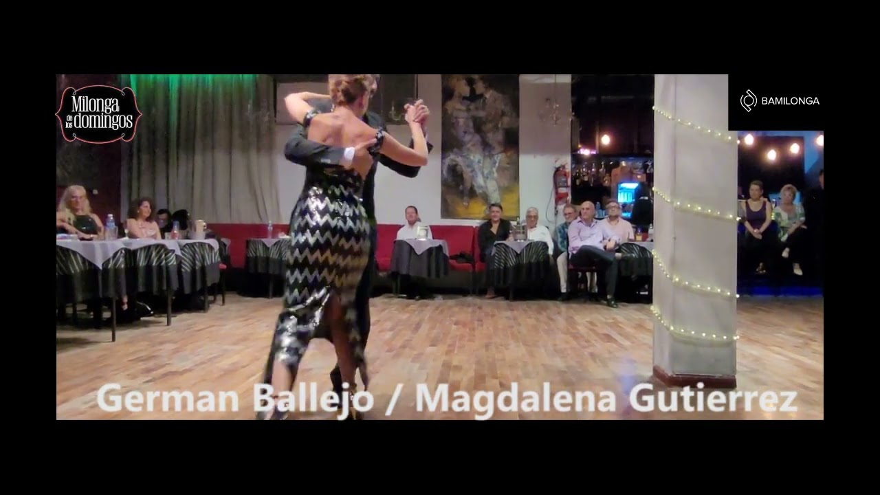 German Ballejo y Magdalena Gutiérrez / Milonga de los Domingos / 6 de Noviembre 2022 - 3/3