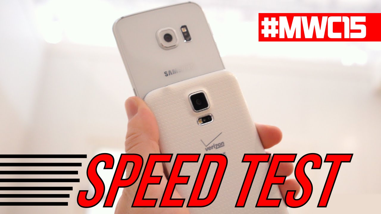 SPEED TEST: Samsung Galaxy S6 vs S5