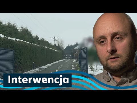 Musieli opuścić własny dom. Sędzia blokuje drogę dojazdową