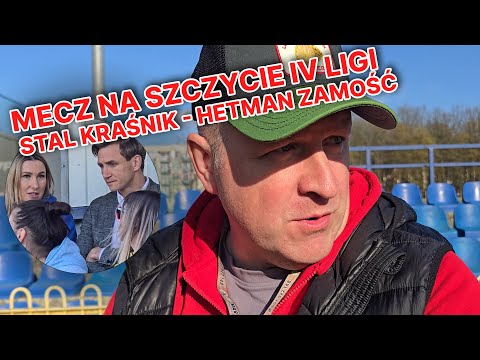 Hit IV ligi lubelskiej: Stal Kraśnik - Hetman Zamość - vlog