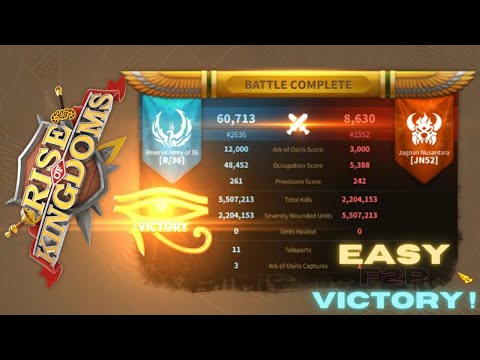 Ark of Osiris: Easy Victory ! Rise of kingdoms