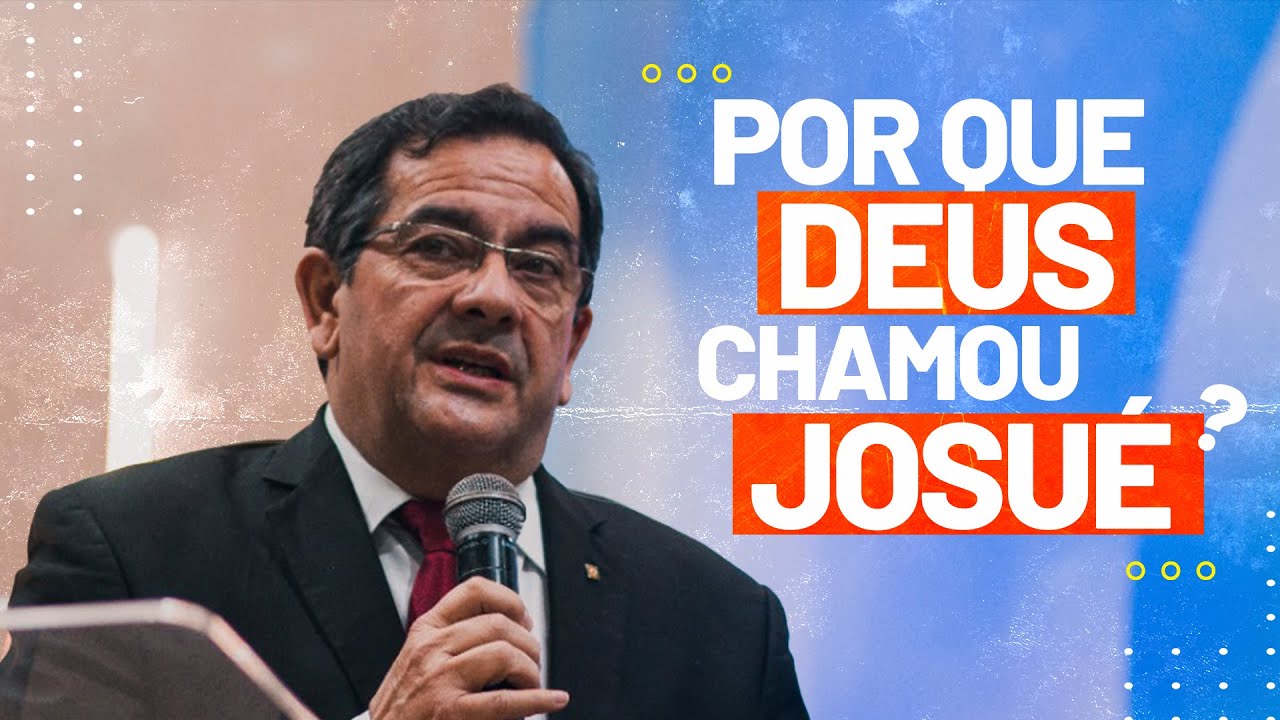 PORQUE DEUS  CHAMOU JOSUÉ | LIÇÕES DA VIDA DE JOSUÉ - PR JANDER  - Mensagem pregada Cel. Fabriciano