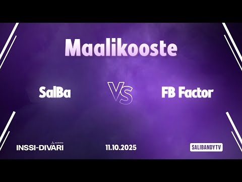 Maalikooste: SalBa - FB Factor (Inssi-Divari N)