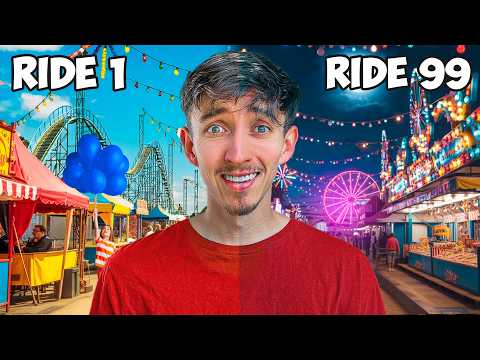 I Rode EVERY Fair Ride in One Day!