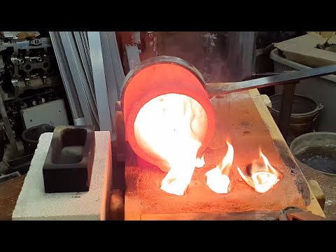 Melting 1lb of Silver - Casting Shibuichi - Part 1