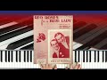 Red Roses For A Blue Lady Vintage Sheet Music
