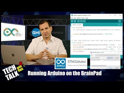 Running Arduino on the BrainPad TechTalk - 047