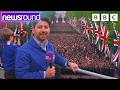 VE Day Celebrations Across London For 80 Year Anniversary Newsround