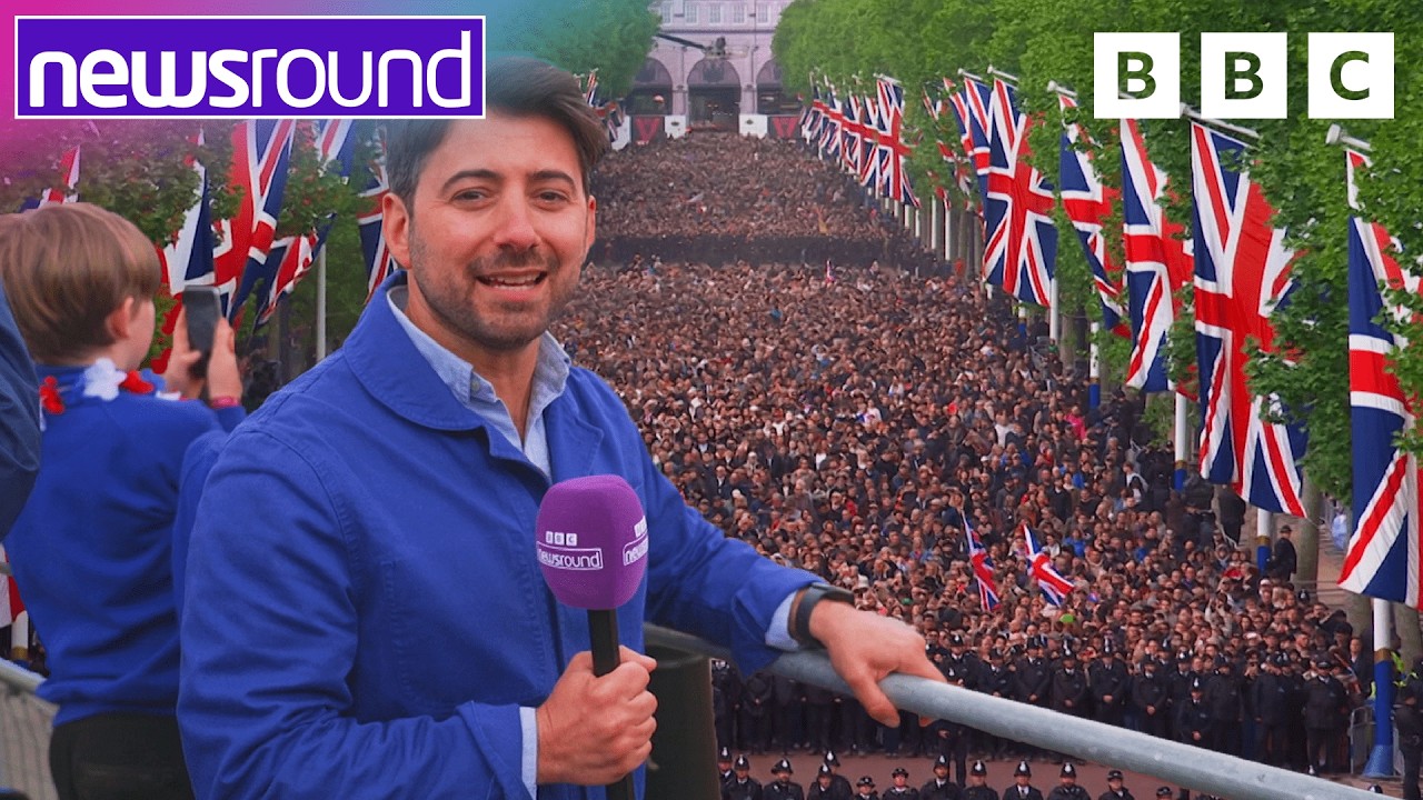 VE Day: Celebrations across London for 80 year anniversary | Newsround