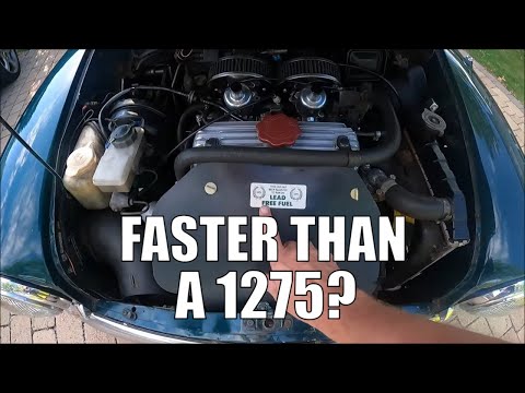 0-60 mph John Cooper Conversion Road Test - Classic Mini Workshop Racing Green