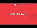 Notes for Techs