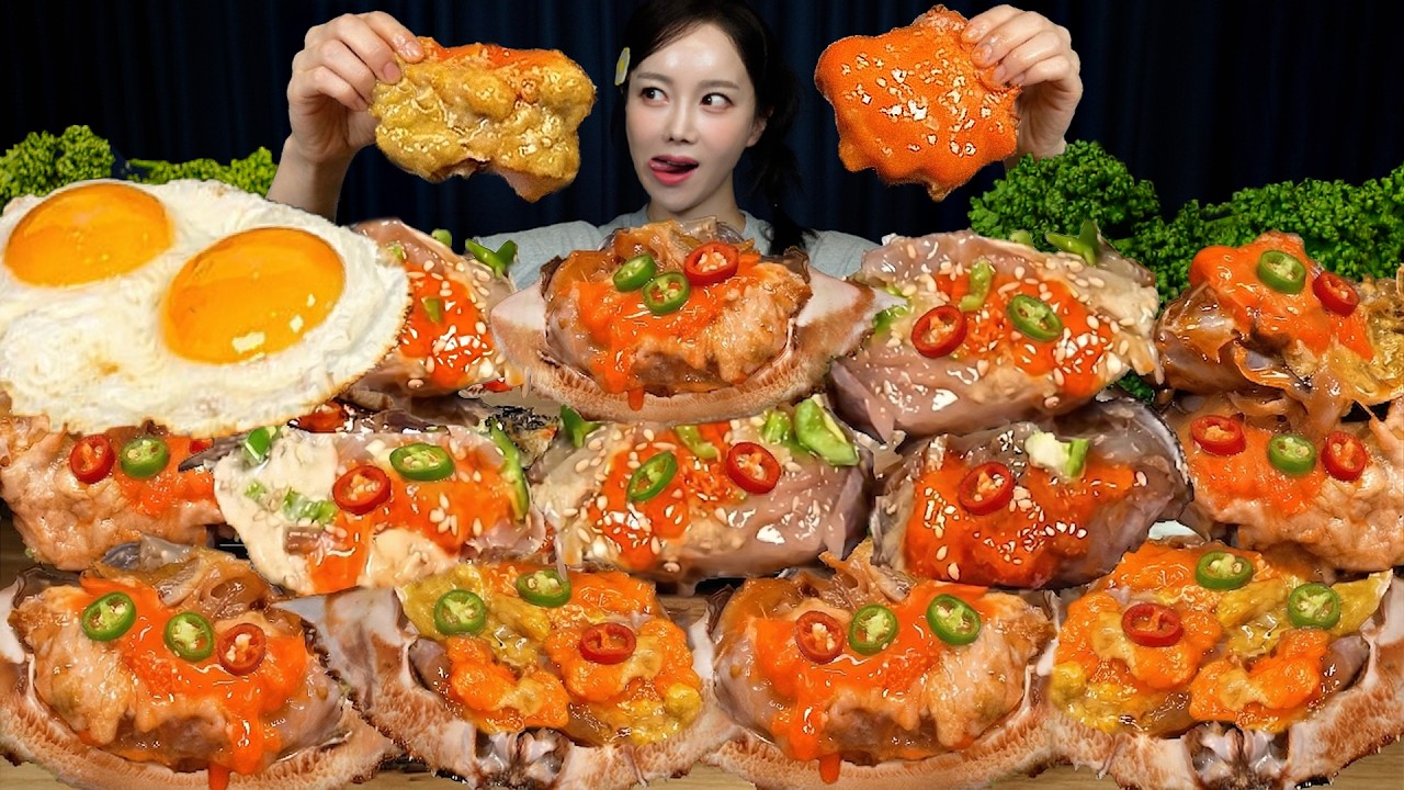 밥도둑 간장게장 어디까지 먹을 수 있을까? Soy sauce marinated crab eating Ssoyoung