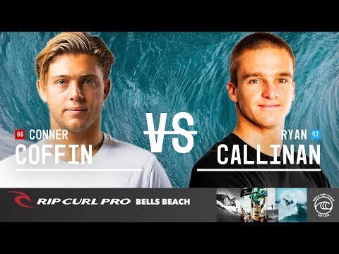 Conner Coffin vs. Ryan Callinan - Round of 16, Heat 2 - Rip Curl Pro Bells Beach 2019