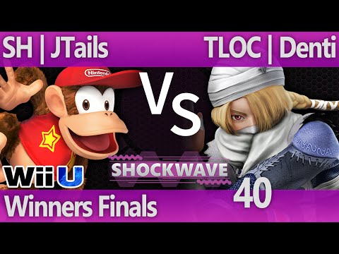 SW 40 - SH | JTails (Diddy Kong) vs TLOC | Denti (Sheik, Luigi) - Winners Finals