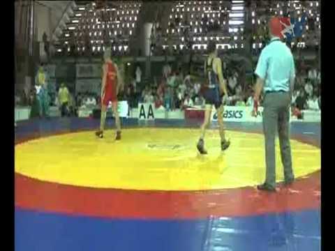 Cadet Worlds Freestyle 63kg - Joey LaVallee (USA) vs. Sergiy Ponamarekno (UKR)