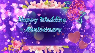 7 December Happy Wedding Anniversary Wishes l Happy Anniversary Wishes Video : Anniversary Status