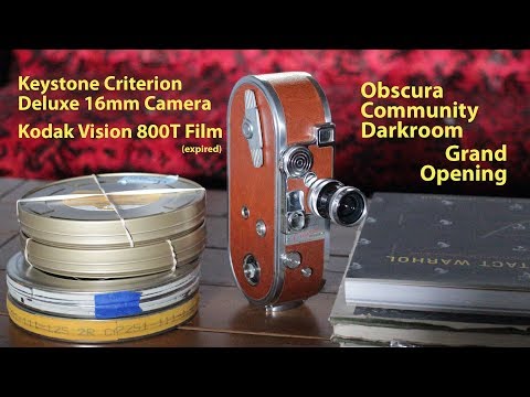 Keystone 16mm A-12 Criterion Deluxe - Obscura Darkroom Party