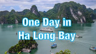 The Most Beautiful Place in Vietnam: Ha Long Bay.  Vietnam Travel Vlog #2