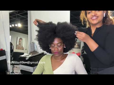 FROM FRO TO FLOW! 4C HAIR.😍