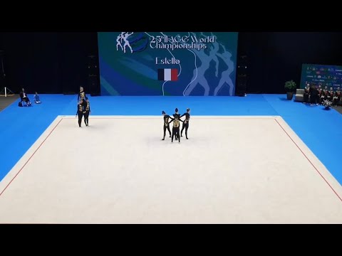 ESTELLO FRA IFAGG World Championships 2025 #эстетическаягимнастика #aestheticgroupgymnastics 