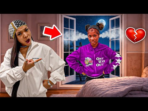 My ADOPTED Sister SNUCK Her CRUSH Inside My HOUSE!💔