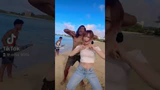 朝の海は色んな人が居る