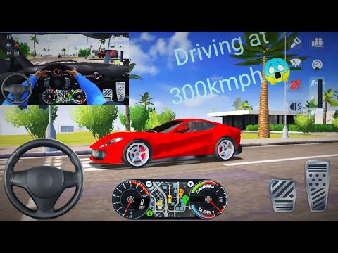 Crazy Uber driver driving ferrari at 300km/h😱Taxi simulator 2020