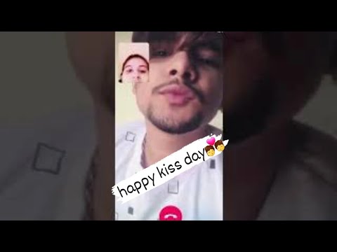 Kiss day status 😘 | longdistance kiss day status | couplegoals | videocall status|vishu aly #shorts