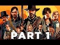 RED DEAD REDEMPTION 2 ONLINE Walkthrough Gameplay Part 1 INTRO RDR2 Online