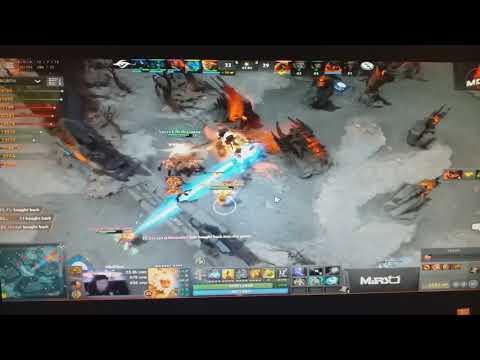 Sumail jump on Cliff and lose there match agians Team Secret!