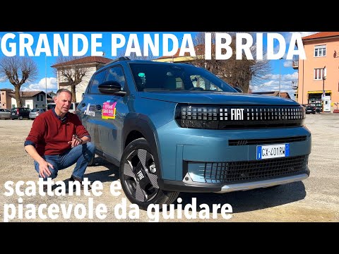 Fiat GRANDE PANDA IBRIDA su strada: il mild hybrid le dona grinta ed equilibrio