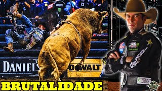 OS ACIDENTES E PERRENGUES DE FABIANO VIEIRA NO RODEIO MUNDIAL DA PBR!