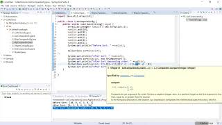 functional interface examples , comparator and collections