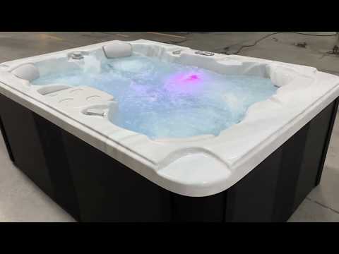 Tahoe 4-Person Hybrid 120V/240V Plug N Play Hot Tub video walkthrough