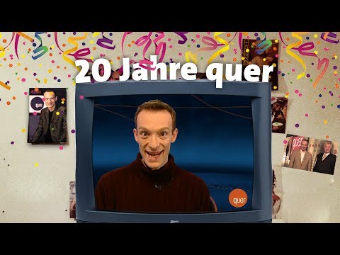 Christoph Süß‘ allererste quer-Moderation im Jahr 1998 - Jubiläum 20 Jahre quer