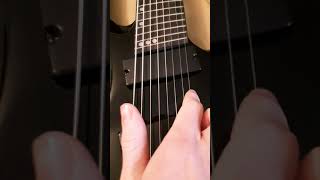 Video thumbnail for Harley Benton R-458 BK Fanfret 8 string guitar! whole different beast! by Jeff Weaver