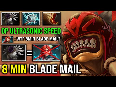 THE FLASH IS BACK 8Min Blade Mail Ultrasonic Speed Bloodseeker | 100% Counter WR & Void Dota 2