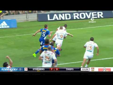 2017 Super Rugby Rd 7: Stormers v Chiefs