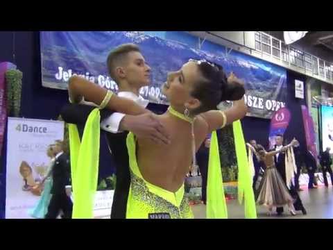 Karkonosze Open 2015 WDSF Junior II Open ST 1/2F Walc Angielski 2