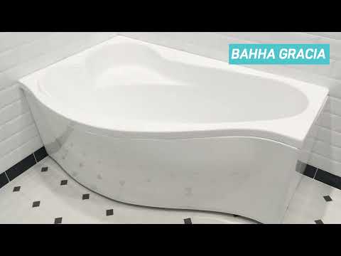 Акриловая ванна 1MarKa Gracia 150x90 правая 
