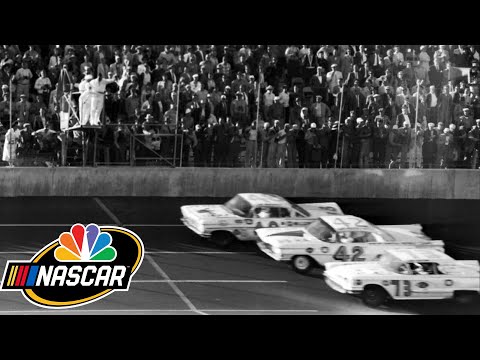 First photo finish by Lee Petty | NASCAR 75th Anniversary Moments | Motorsports on NBC