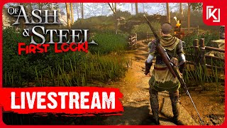This NEW Action RPG Is WILD! | Of Ash and Steel Gameplay