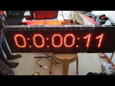 Aluminum led counter timer board, usage: commercial/outdoor ...