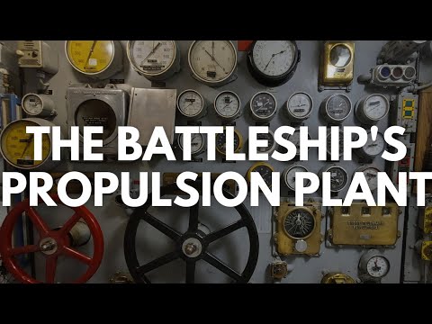 Inside the Propulsion Plant of the World's Fastest Battleship