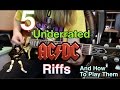 5 Underrated AC/DC Riffs and How To Play Them ( With Tabs!)
