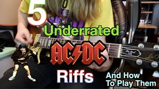 5 Underrated AC/DC Riffs and How To Play Them ( With Tabs!)