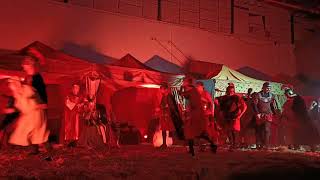 Belén viviente 2022 en Manzanares El Real por A Cholón Teatro