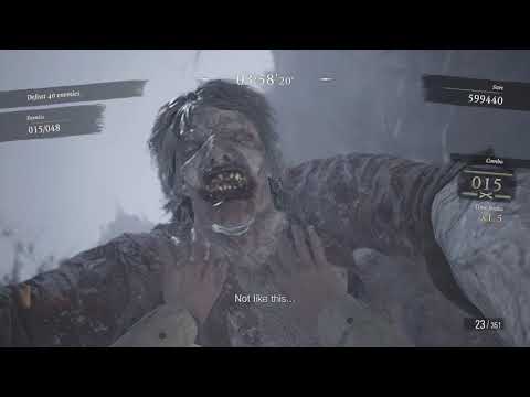 Resident Evil Village Mercenaries Mode: The Castle II (SSS Rank)