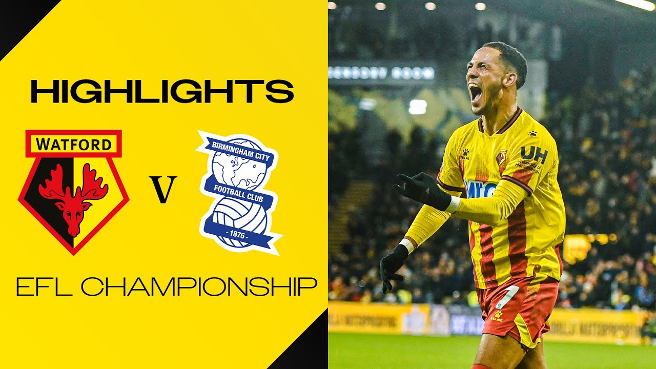 Blackburn vs Watford Summary & Highlights Season 2025/2026