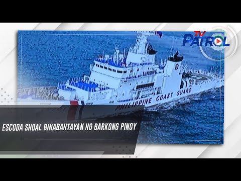 Escoda Shoal binabantayan ng barkong Pinoy TV Patrol